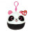 Ty Bamboo Panda Squishy Beanie Clip 1