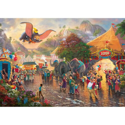 Puzzle 1000 pezzi: Thomas Kinkade: Dumbo, Disney