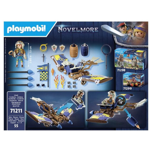 PLAYMOBIL Playmobil Novelmore - Dario's Vlieger 1