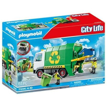 Playmobil Recycling Truck 61 Piece Set 71234 Waste Bin Collection