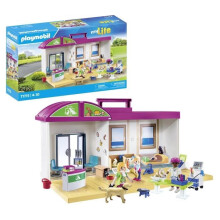 Imitation toy - PLAYMOBIL - 71715 - Veterinary Clinic - 4 years - Unisex - Multicolor