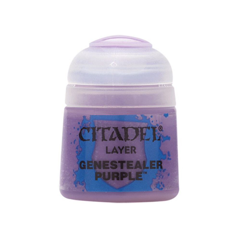 Games Workshop Citadel Layer Paint: Genestealer 12Ml Warhammer 22-10 Purple