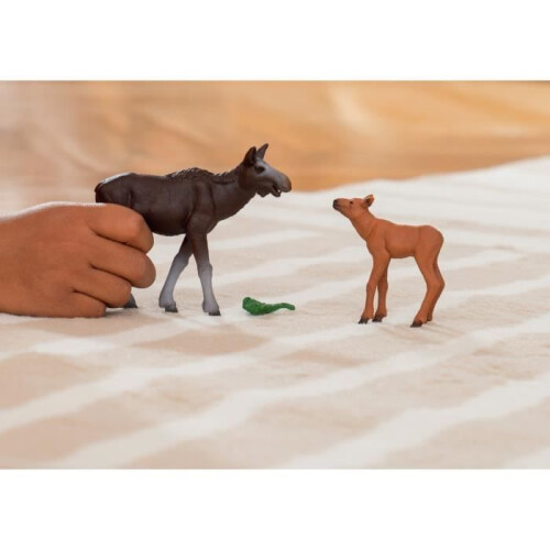 Schleich Schleich Moose With Calf (Natgeo) 2