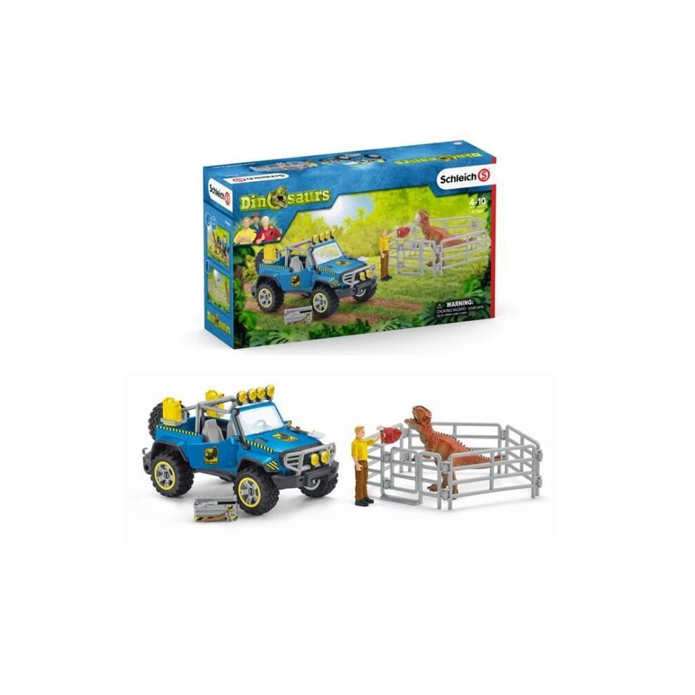 Schleich Off-Road Vehicle With Dino Outpost