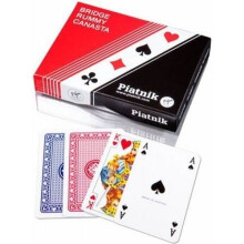 Classic card game - PIATNIK - RUMMY BRIDGE CANASTA - Playing cards - 2 players or more