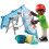 PLAYMOBIL Glazier with two panes, bucket and accessories 3