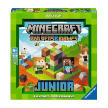 Board Game - RAVENSBURGER - Minecraft - Builders & Biomes Junior - Family: Games - Jigsaw Puzzle