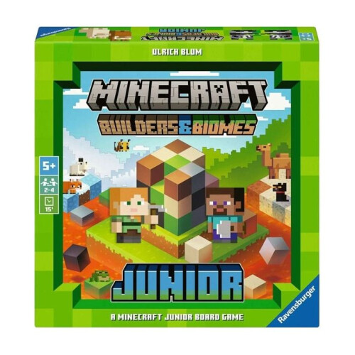 Ravensburger Ravensburger Minecraft Builders & Biomes Junior - Kooperatives Kinderspiel