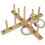 Goki 1015397 Hoopla Game with 5 Sisal Rings, Mixed 1