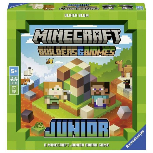 Ravensburger Ravensburger Minecraft Builders & Biomes Junior - Kooperatives Kinderspiel 2
