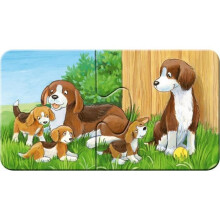 Ravensburger puzzle Animal Families on the Farm 9x2p