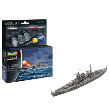 Revell Battleship Gneisenau 1:1200 Model Gift Set