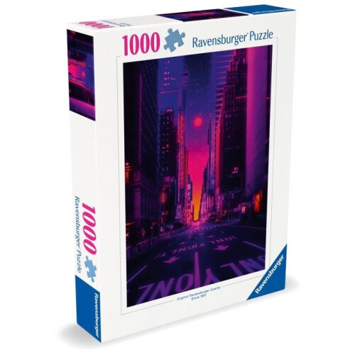 Ravensburger Pulmapeli 1000 neonkylttiä New Yorkissa 1