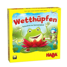 Jump Around Frogs Wetthupfen Board Game