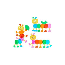 Hababa Craft Set Window Picture Caterpillars