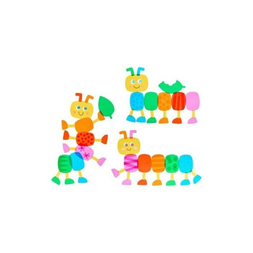 Hababa Craft Set Window Picture Caterpillars