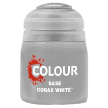 Games Workshop Citadel Base Paint: Corax White 12ml Warhammer 21-52