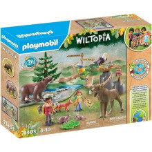 Building set - PLAYMOBIL - 71403 - Wiltopia - North American Animals - Self-assembly