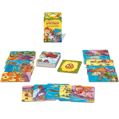 Ravensburger Pictoo Dinosauri gioco da tavolo Spoglio 1