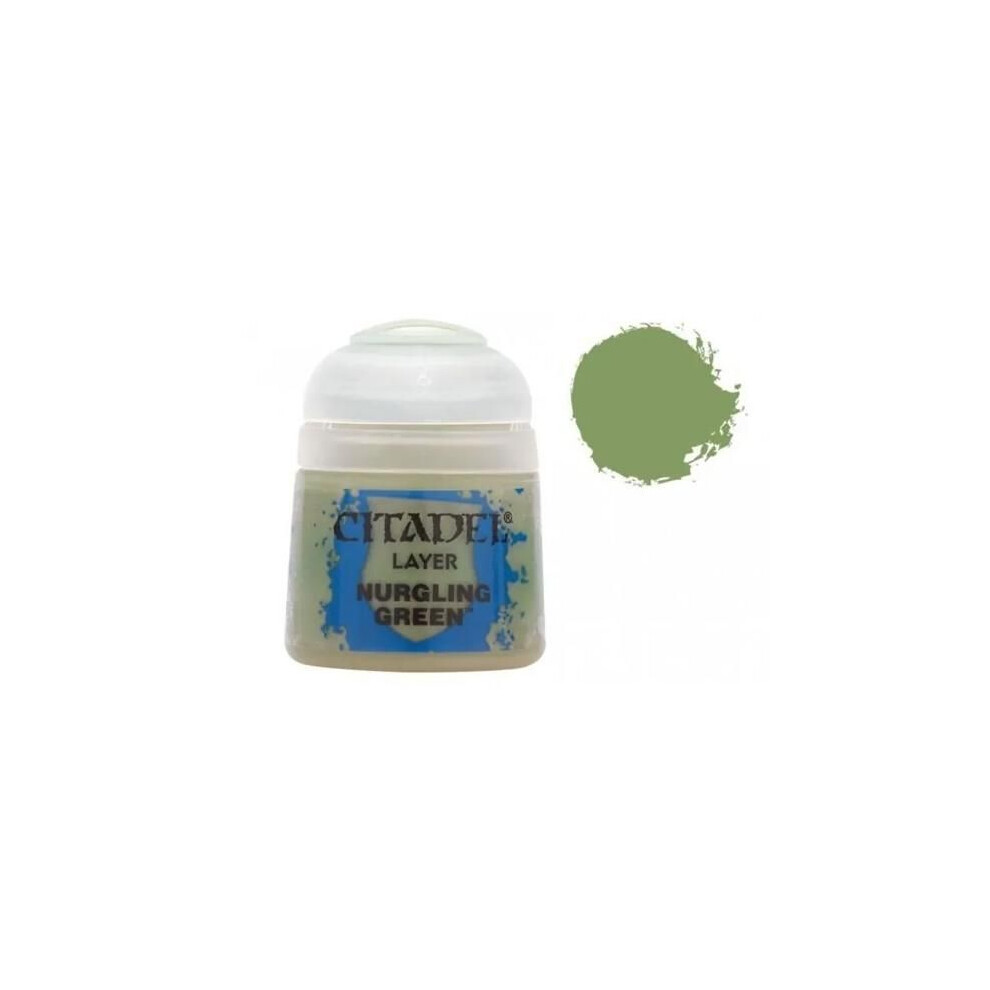 Games Workshop Painting - Citadel-Layer Nurgling - 12 Ml - Acrylic Green