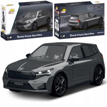 Scale Model - COBI - Škoda Enyaq Sportline - 92 pieces - 1:35 - For children aged 6 and up