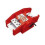 Gigamic Amigo 5000 Card Shuffler, Red 1