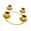 Candelabra Candlestick Holders Decorative Candle Stands-gold 1