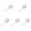 5pcs Net Bag Sausage Yarn White Elasticity 2