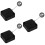 3pcs Merchandise Lost Cable Case Automatic  Cable Lock For Protection 9