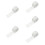 5pcs Net Bag Sausage Yarn White Elasticity 10