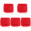 5 Rolls Braided Rope Colorful Nylon Material 2