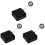 3pcs Merchandise Lost Cable Case Automatic  Cable Lock For Protection 4
