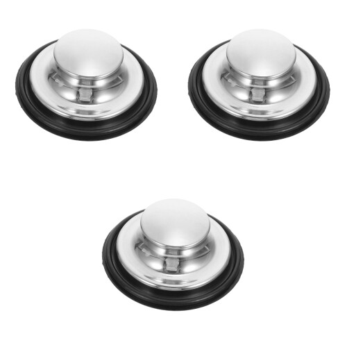 3 Pcs Garbage Disposal Sink Stopper Multi-Functional Drain Basket 2