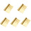 5 Sheets Of Diy Pu Sheet Golden Pattern Decorative Sheet For 2