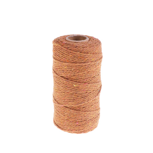 2pcs Woven Cotton Rope Material Yellow Line