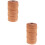 2pcs Woven Cotton Rope Material Yellow Line 6