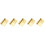 5 Sheets Of Diy Pu Sheet Golden Pattern Decorative Sheet For 9