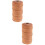 2pcs Woven Cotton Rope Material Yellow Line 7