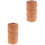 2pcs Woven Cotton Rope Material Yellow Line 3
