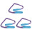 3pcs 1 Flat Sling Outdoor Polyester Fastening Belt 2