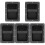 5pcs Handle Heavy Duty Sound Box Handles For Performance （ Black ） 5