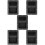 5pcs Handle Heavy Duty Sound Box Handles For Performance （ Black ） 11