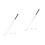 2 Sets Golf Folding Pole Zinc Alloy Child Practice Tools 5