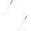 2 Sets Golf Folding Pole Zinc Alloy Child Practice Tools 7