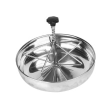 Stainless Steel Pig Feeding Trough Livestock Feeding Bowl Guinea Pig Water Bowl Stainless Steel Construction
