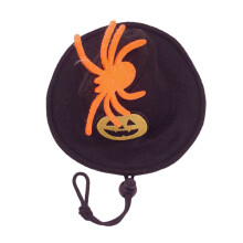 Pet Witch Hat Comfortable Pointed Hat Cats Dog Headwears For