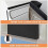 Durable Waterproof Dust Cover for Window Air Conditioners-White 2