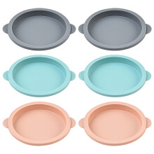 Round Cake Baking Pan Jellies and Puddings Mould Food Safe Heat
