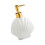 Decorative Earthenware Fan Bottle Marine Life Plan-shell 1
