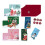 Recyclable Materials Christmas Cards with Envelope Stickers-B 1